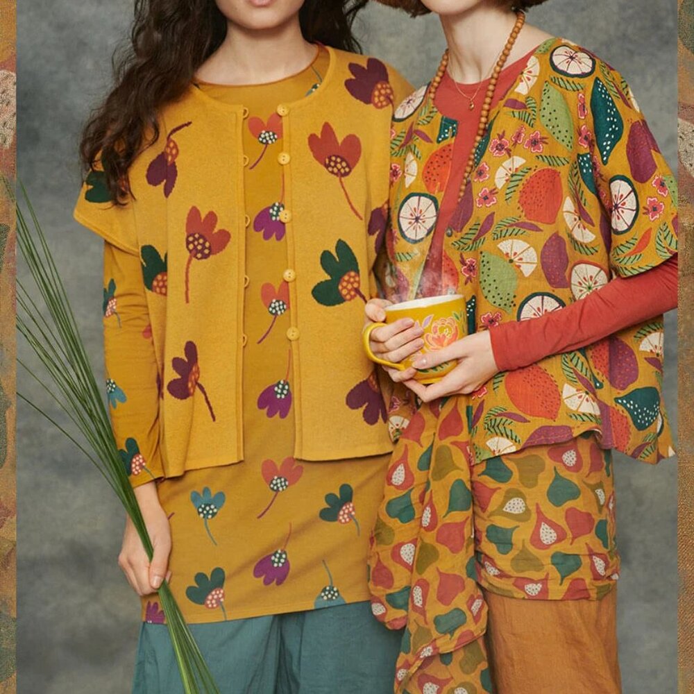 Gudrun Sjoden Rudbeckia Tunic